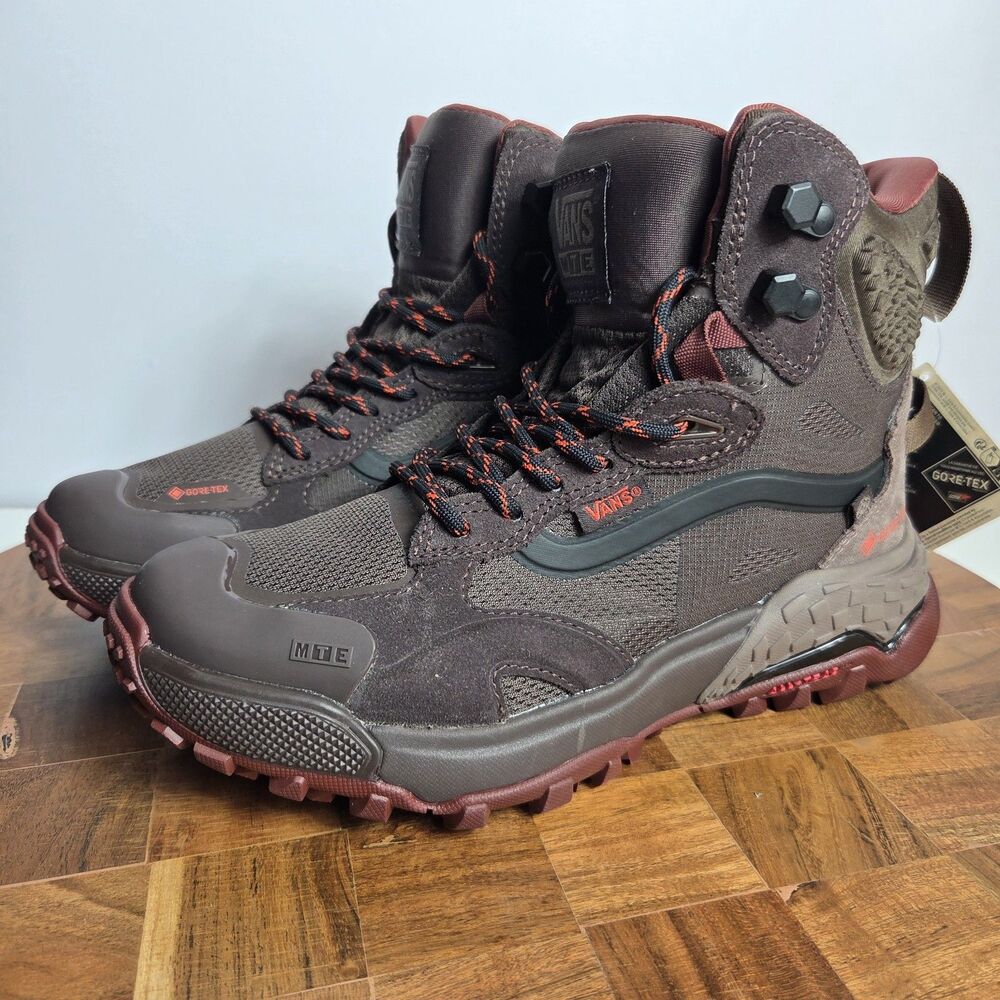 Vans MTE Crestline GORE-TEX Shoe Bitter Chocolate Brown Boots Men's 5.5 Wmns 7